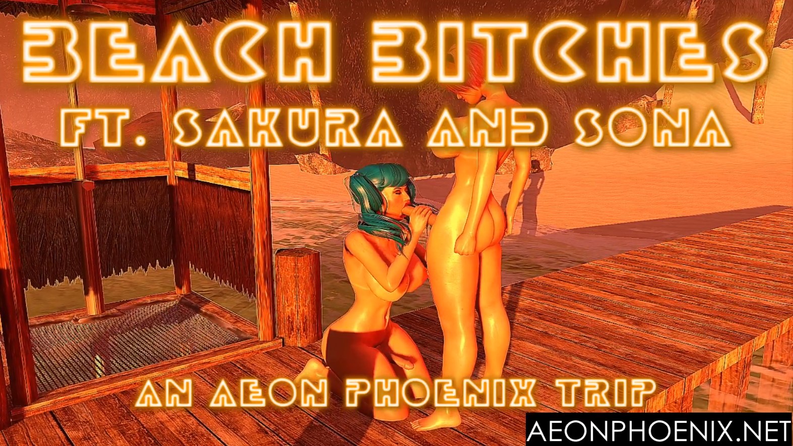 SONA BUVELLE AND SAKURA HARUNO – BEACH BITCHES